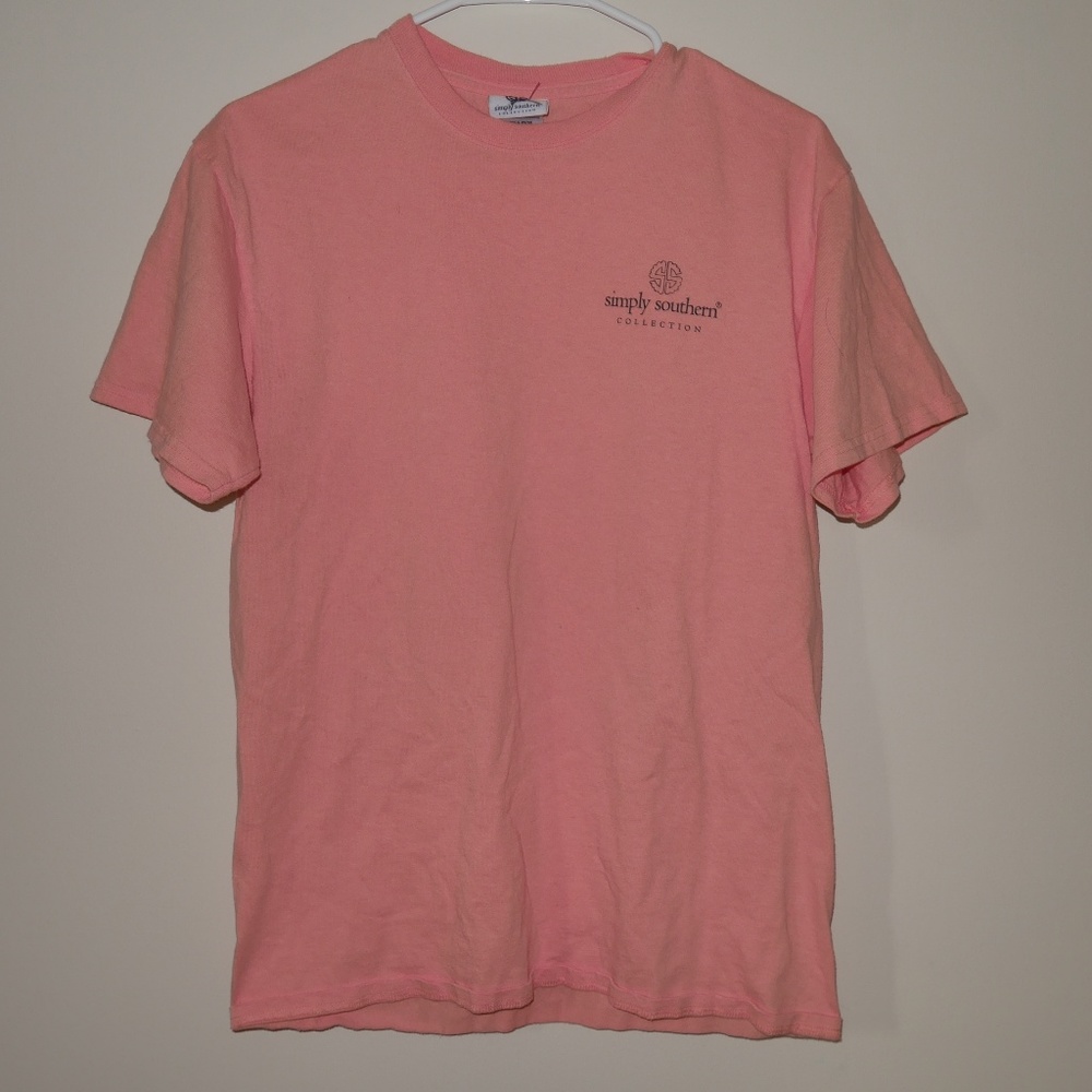 Simply Southern | light pink t shirt